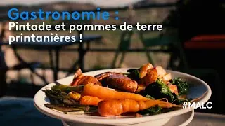 Gastronomie : pintade et pommes de terre printanières !