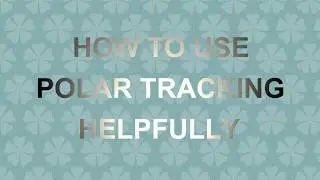 AutoCAD tutorial | How to snap base point with Polar Tracking feature