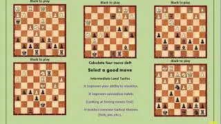Tactical Themes in Chess !!  Chess Middle Game