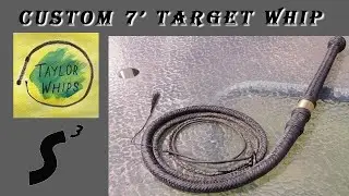 Whip Review-7' Custom Target Whip by Taylor Whips