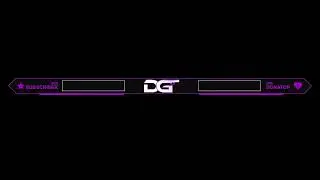 Level Up Your Twitch! Vibrant Purple Black & White Animated Social Media Overlay