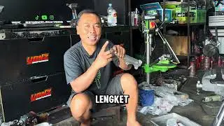 TUTORIAL RAKIT SHOCK DAN SETING OLI MIO 
