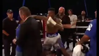 BKFC 19 Blue Face vs Fan brawl