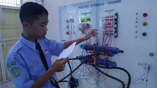 Tutorial Praktik Elektro Hidrolik Mekatronika dengan Sensor Proximity |  Indra setiawan