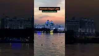 Hussain sagar lake #hyderabad #hussainsagarlake #TANKBUND #necklaceroad #hyderabadinfluencer