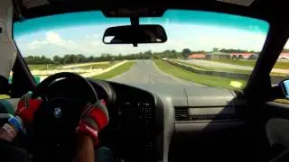 Techno Violet E36 M3 Shenandoah Full Circuit NJ BMW CCA 09-11-11