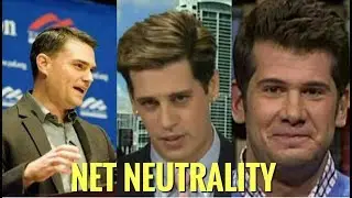 Ben Shapiro vs Milo Yiannopoulos vs Steven Crowder THRASHES Net Neutrality