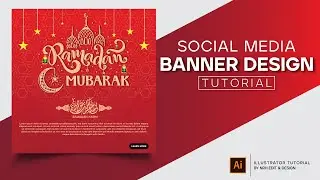 Ramadan Karim Social media Post design | Social media post design tutorial | Graphics Design