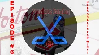 NHL17 EASHL GAMEPLAY EPISODE #6 USER GOALIE WITH THE SHUTOUT??!!
