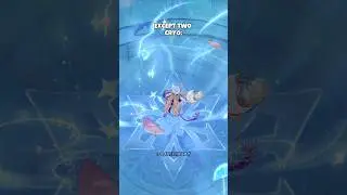all cryo characters skills effect #genshinimpact #genshin #shorts