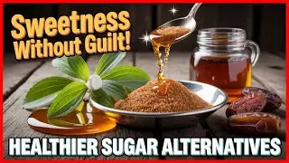 Stop Using Sugar. Use THESE Healthy Sugar Alternatives Instead!