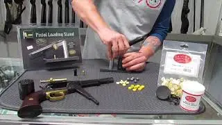 RMC Ox-Yoke Black Powder Revolver Reload Stand (ML1123644)
