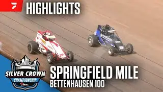 USAC Bettenhausen 100 at Springfield Mile 8/16/25 | Highlights