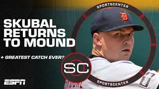 Best CATCH in baseball history⁉️👀 + Tarik Skubal returns | SportsCenter