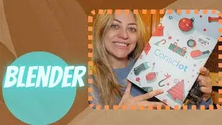 Consciot CB08 11-Piece Blender for Kitchen and Personal Size, Blend Shakes and Smoothies