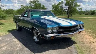 1970 El Camino SS396 402cui V8 TH400 PS PB A/C
