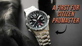 Первые автоматические часы Promaster GMT от Citizen &mdash; обновленный калибр Citizen GMT Air GMT Skyhawk