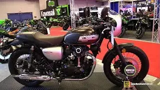 2019 Kawasaki W800 Cafe - Walkaround - Debut at 2019 Montreal Motorcycle Show
