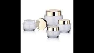 custom empty acrylic cream jar packaging wholesale 30g 50g
