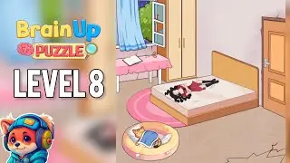 Brain Up Drama Puzzle &ndash; Level 8 find all the blankets Walkthrough Solutions | iOS / Android Gameplay