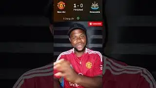 MANCHESTER UNITED 1 vs 0 NEWCASTLE UNITED FT. full match analysis 🔥#mrbuks #mufc 
