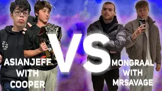 ASIANJEFF with COOPER vs MONGRAAL and MRSAVAGE on 2v2 TOKENS!