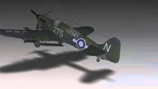 Fairey Firefly Mk1 - 3D Flyaround Animation