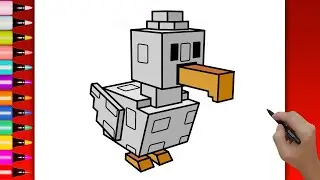 HOW TO DRAW GROW A GARDEN PETS SEAGULL [ROBLOX]