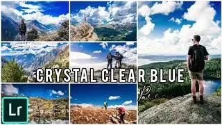 Blue Sky Preset - Tutorial Lightroom Free Preset