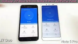 Galaxy J7 Duo VS Note 5 Pro AnTuTu Benchmark Test