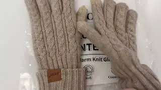 PPAOEH Winter Gloves for Women, Womens Gloves Cold Weather Thermal Warm Fleece Lined, #ad