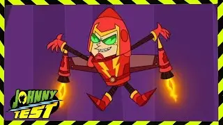 Johnny Test 601 - Johnny on the Clock // Johnny X-Factor | Animated Videos For Kids
