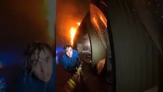 firefighter help people #ytshorts #rescue    #security #securitycamera #night #shorts #firefighter
