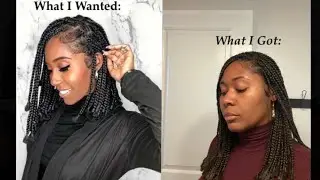 HOW TO: ✨BOB LENGTH KNOTLESS BRAIDS W/ BLUNT ENDS ✨| Protective Style