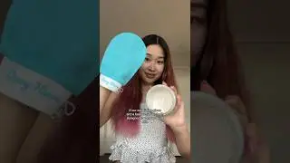 difference between body scrub and exfoliating glove?🤭