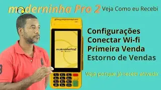 Maquininha de Cart&atilde;o Moderninha Pro 2
