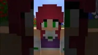 Starfire Gets Mad in Minecraft - Youtube #Shorts