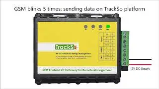 Understanding LED patterns of TrackSo IoT Gateway