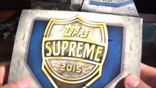 2015 TOPPS SUPREME BASEBALL 10 BOX HOBBY CASE BREAK