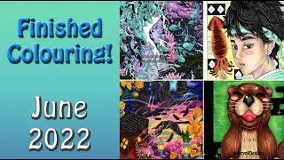 June 2022 Completed Pages | AerynK Designs