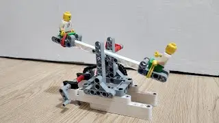 LEGO Technic Seesaw Build | Creative DIY Mechanism in Action!