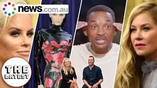 The Latest: Kim, Kendall & Christina Applegate's TRAINWRECK Emmys!