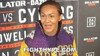 CYBORG CANDID ON HISTORIC KNOCKOUT WIN VS. BUDD, BROKEN NOSE BEFORE FIGHT, & 