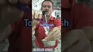 How To Brush Your Teeth In Space! 🦷 #Shorts
