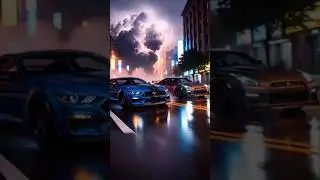 Mustang vs Nissan GT-R ⚡ Underground Rain Battle (Episode 2)