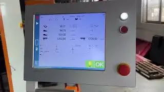 Листогиб гидравлический с ЧПУ INBEND PRO - программирование ЧПУ Cybelec CybTouch 15