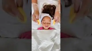Relaxing facial Massage for kids