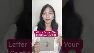 Letter Y Reveals Your Confidence Level 😱 | Signature Analysis #shorts
