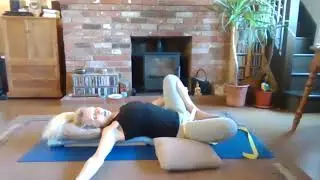 Yoga for Tired People - Supta baddha konasana
