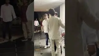 Vijay Deverakonda At Ram Charan's Birthday Bash Celebration in Hyderabad |